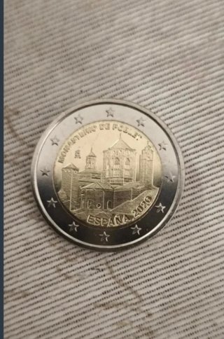 Moneda 2 euros España Monasterio de Poblet 2026