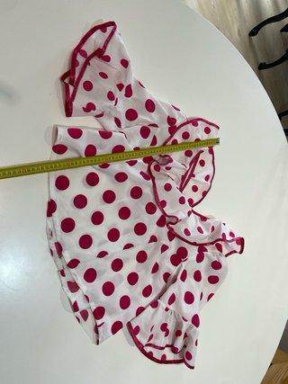 20 Blusa Flamenca Lunares Rosa Talla Única