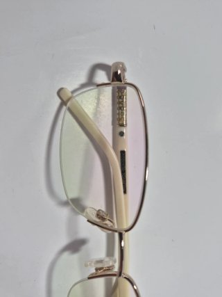 Gafas graduar beige/dorado