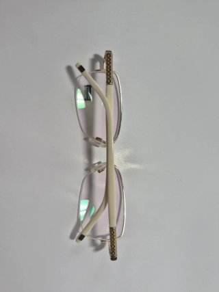 Gafas graduar beige/dorado