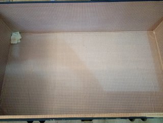 Baúl decorativo y de almacenaje azul