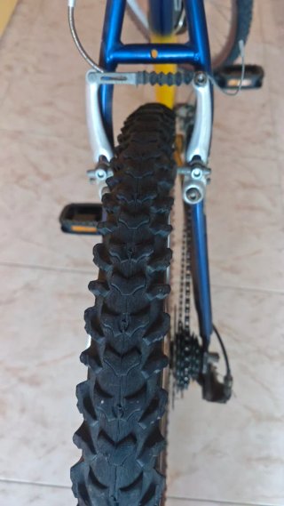 Bicicleta BH Supra 200 Azul/Amarillo