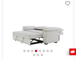 Sofá Cama Gris Tela