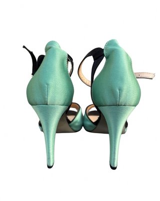 Nila&Nila scarpe tacco 37 verde acqua