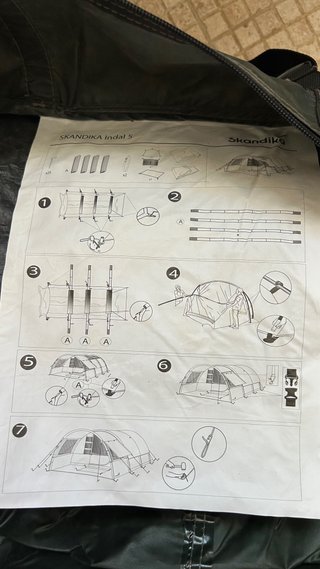 Tienda de campaña 4-5 personas
