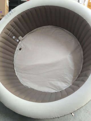 Spa Hinchable Intex Beige 6 Personas piscina