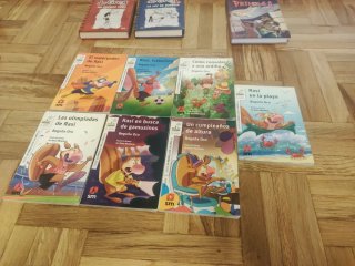 Libros Rasi, la pandilla de la ardilla