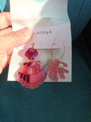 Pendientes" Vinuesa" Sin usar