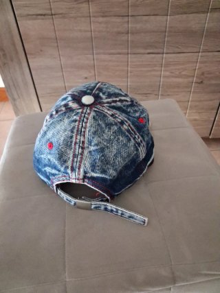 Cappellino Diesel Denim Blu