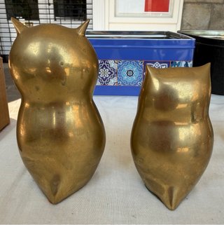 Buhos de Bronce Decorativos
