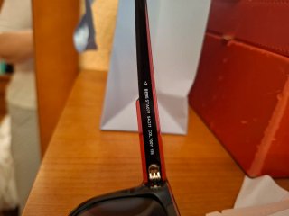 Gafas de sol AX negras y burdeos