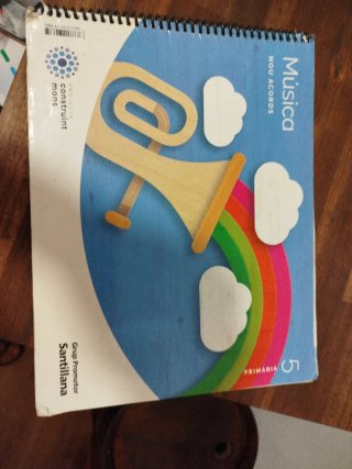 Libro Música Primaria 5 Santillana