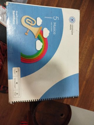 Libro Música Primaria 5 Santillana