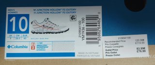 Zapatillas Columbia Trekking Hombre Nuevas