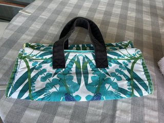 Bolsa de playa de loneta de algodón muy resistente