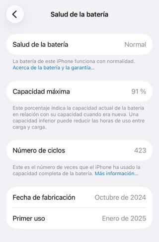 iPhone 16 Pro de 128 GB