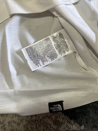 Camiseta The North Face Blanca Talla L