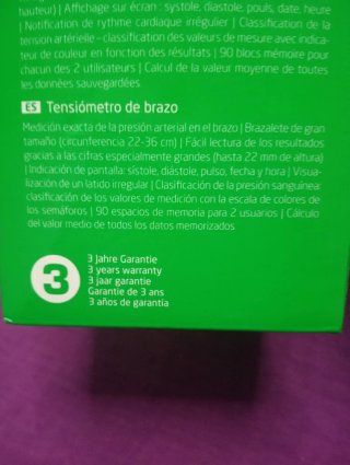 Tensiómetro Medisana Digital