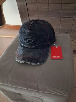 Cappellino Diesel effetto used