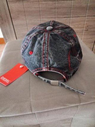 Cappellino Diesel effetto used
