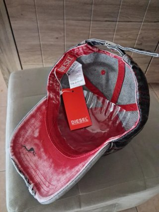 Cappellino Diesel effetto used