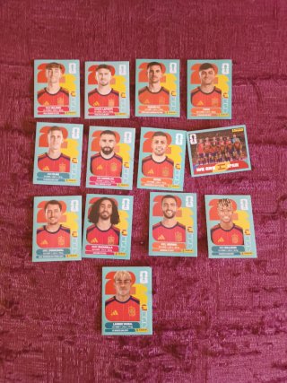 13 Cromos Mundial España Lamine Yamal