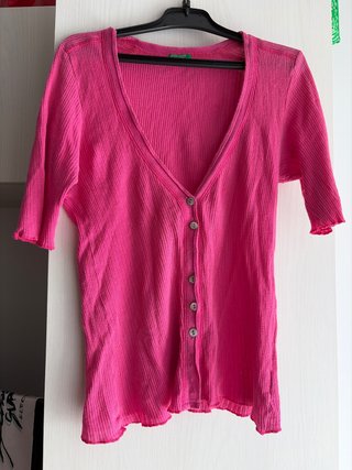 Casacca Benetton rosa