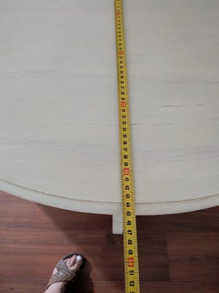 Consola recibidor blanca madera