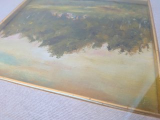 PAESAGGIO BOSCHIVO CON FIGURE GIANNI RADICE ORIGIN