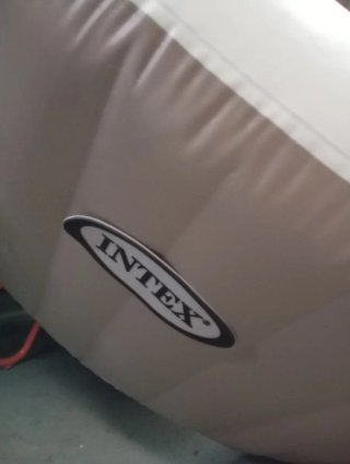 Spa Hinchable Intex Beige para 6 Personas piscina