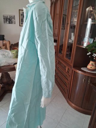 Camicia da notte cotone garzato flanellato Vintage