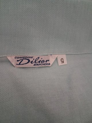 Camicia da notte cotone garzato flanellato Vintage