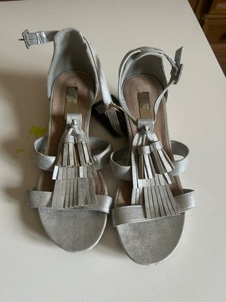 Sandalias Xti plateadas talla 39