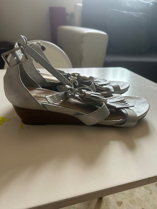 Sandalias Xti plateadas talla 39