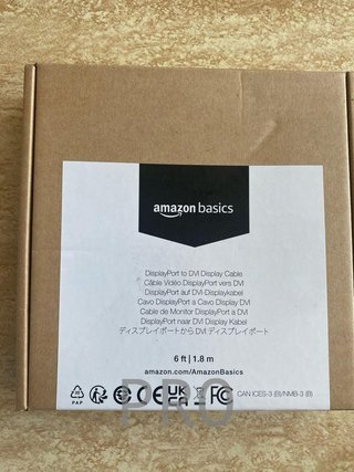 Amazon Basics - Cable de DisplayPort