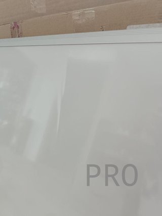Pizarra blanca móvil de doble cara, 1200x900mm