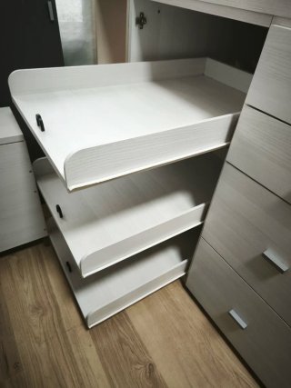 Regalo cama juvenil con cajones y escalera