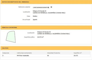 Terreno en venta en Centro en Valdepeñas