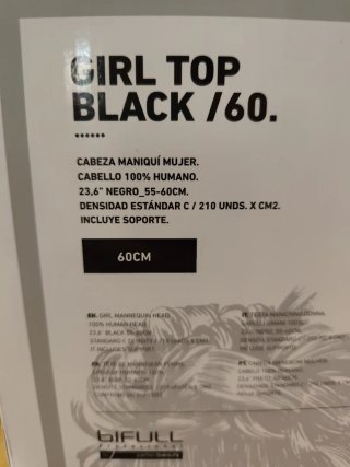 Cabeza Maniquí Peluquería BIFULL