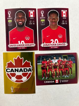 20 Figurine FIFA World Cup Qatar 2022 Canada Orix