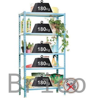 Estantería Metálica 1800x900x400 mm - 900 Kg