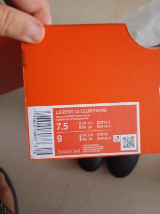 Zapatillas Nike Fútbol Nuevas Talla 40'5