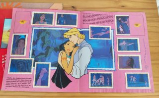 Lote álbumes de cromos de Disney de la marca Panin