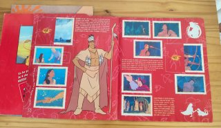 Lote álbumes de cromos de Disney de la marca Panin
