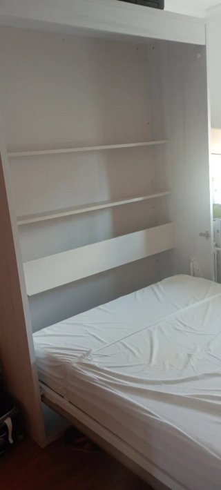 Cama Abatible Vertical Bandera Vivar 153x220x227