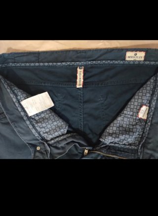 Pantalone uomo blu navy