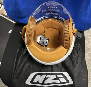 Casco Moto NZI Magma Blanco Talla S
