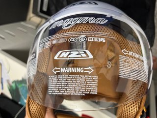 Casco Moto NZI Magma Blanco Talla S