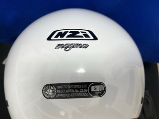 Casco Moto NZI Magma Blanco Talla S