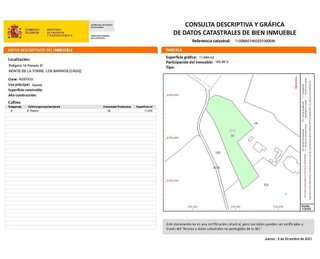 Terreno en venta en Barrios (Los)
